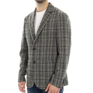 GIACCA CHECKED BEIGE